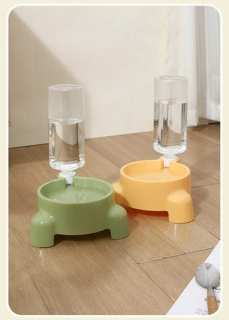 Dog Bowl Water Bottle Dog Feeder Automatic Water Bowl for Dogs Drinking Cat Feeder Bowl Pet Drinking Bowls Puppy Accessories