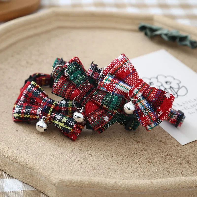 New Year Christmas Decorations Christmas Miniature Dogs Bell Collars Merry Christmas Natal Noel Gifts 2023 Navidad Xmas