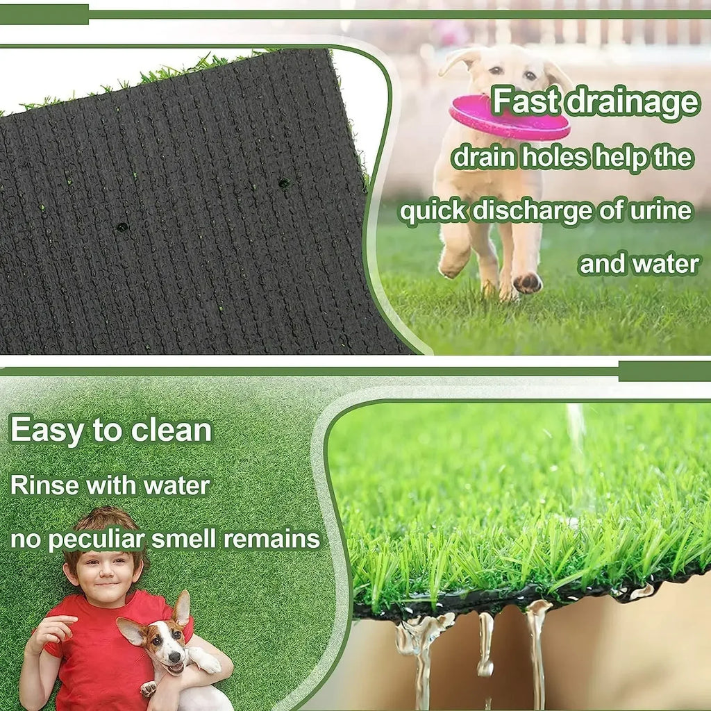 Dogs Grass for Potty Training Artificial Grass for Dogs Puppy Fake Grass Pads Large Dogs Supplies Pets Litter Rugs for Puppy