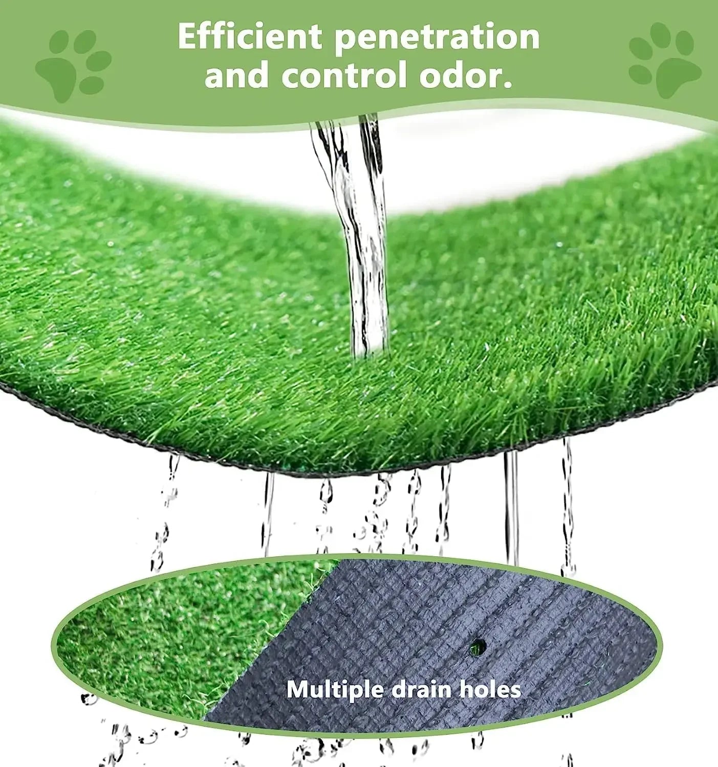 Dogs Grass for Potty Training Artificial Grass for Dogs Puppy Fake Grass Pads Large Dogs Supplies Pets Litter Rugs for Puppy