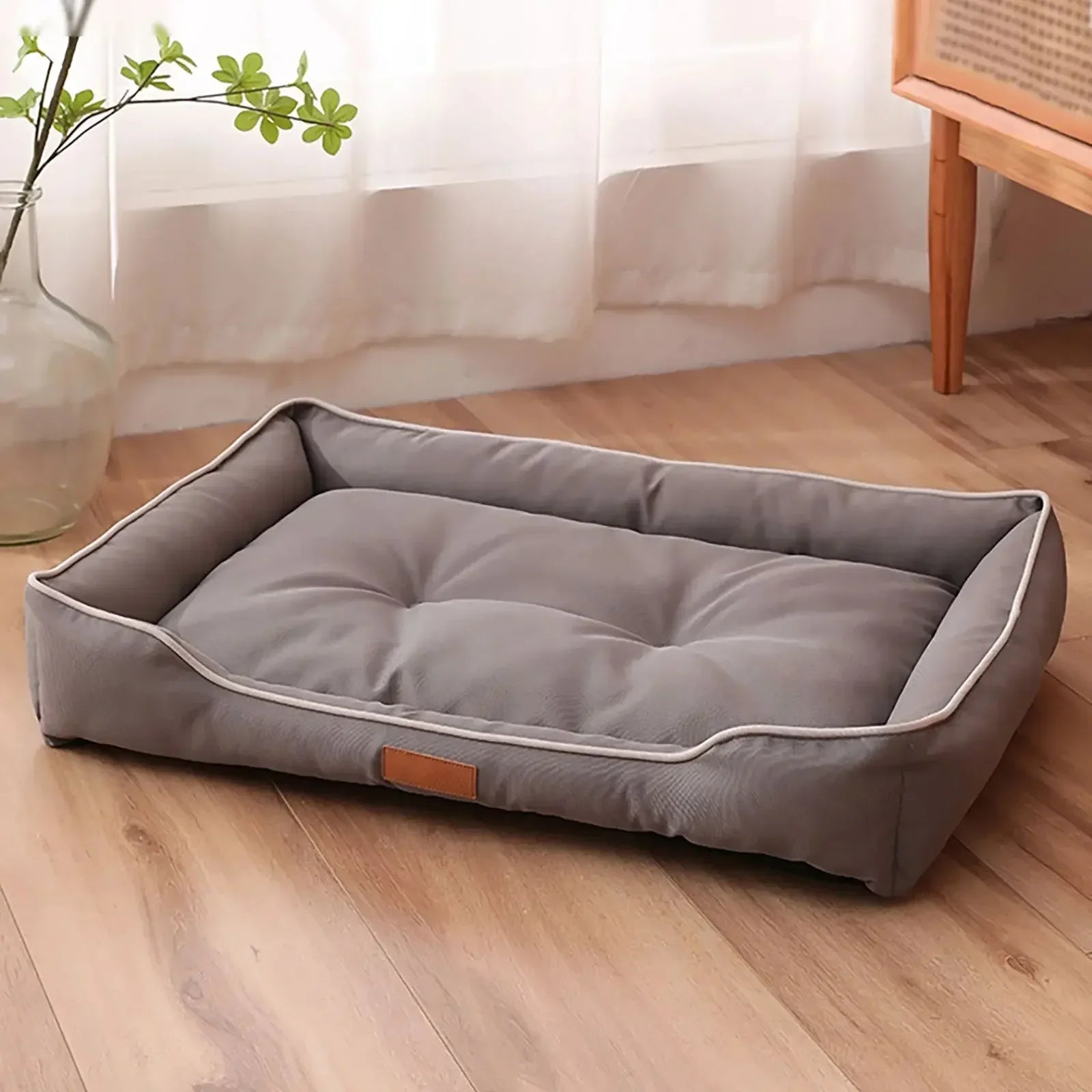 Dog Bed Pet Dogs Beds Four Seasons Thickened PP Cotton Filling Bite-resistant Waterproof 600D Oxford Pet Mat Dog Accessories