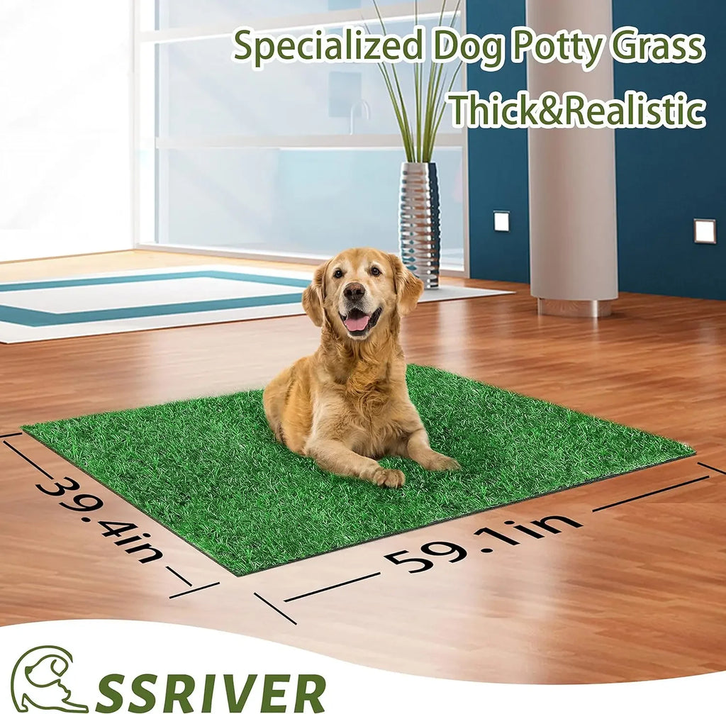Dogs Grass for Potty Training Artificial Grass for Dogs Puppy Fake Grass Pads Large Dogs Supplies Pets Litter Rugs for Puppy