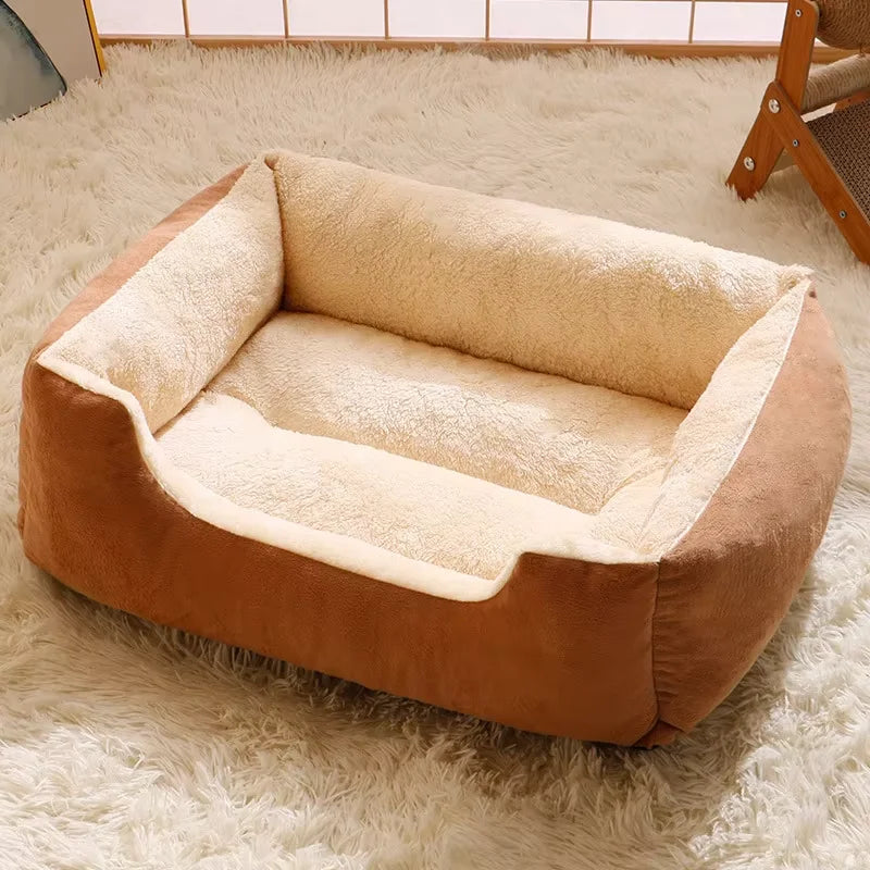 Cat and dog house, warm in winter, washable all year round, bite-proof for small and medium-sized dogs