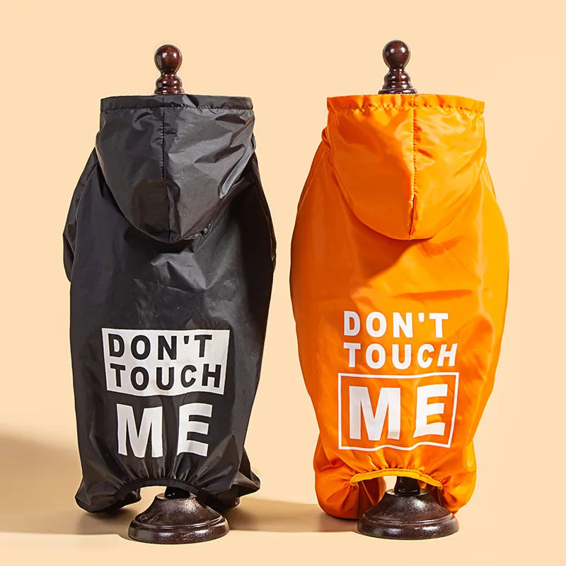 Dog Clothes Four Legged Raincoats Four Seasons Outings Waterproof and Dustproof Clothes Big Dog Clothes Star Pets