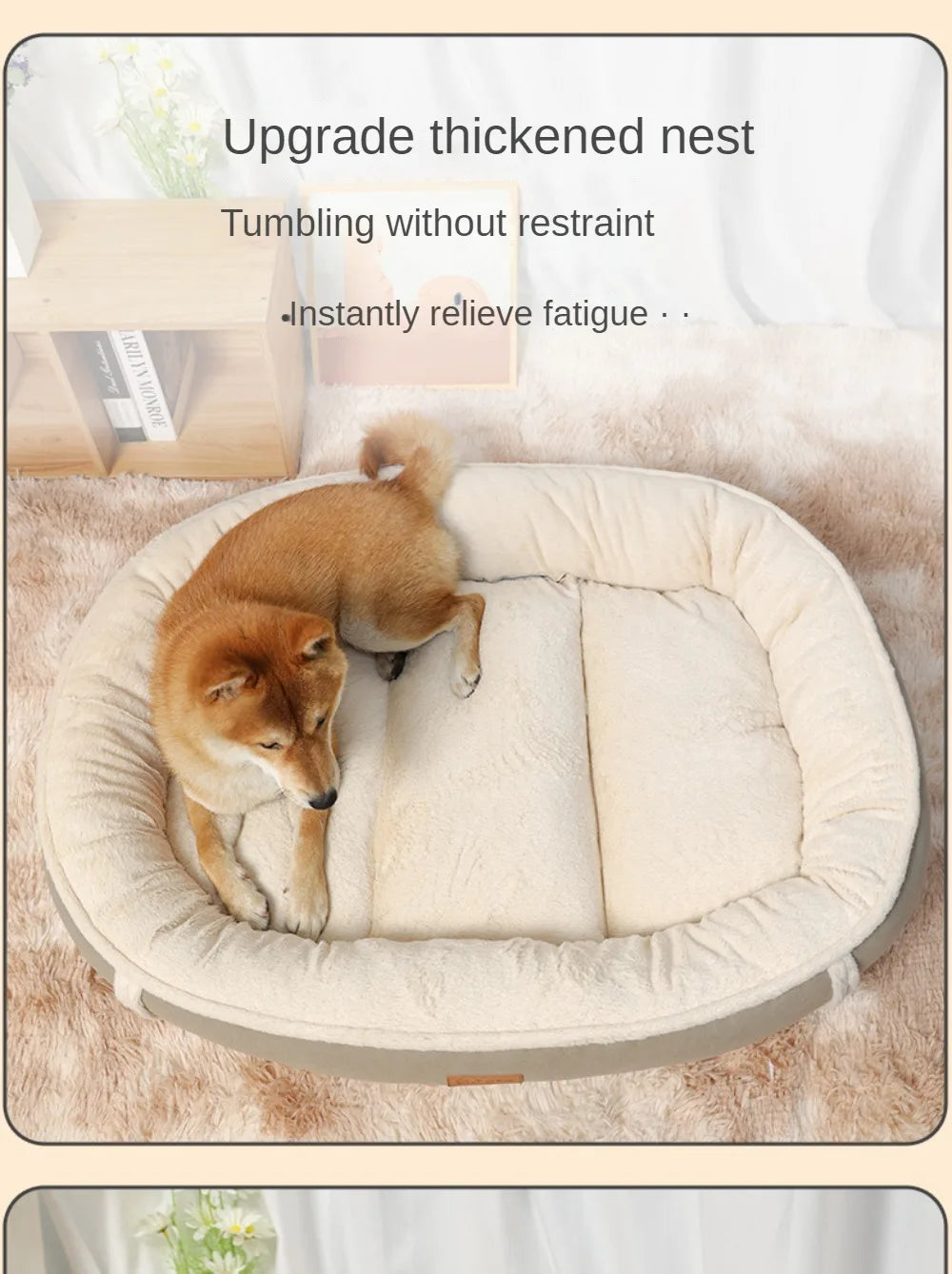 Dog kennel pet warm mat  bed four seasons universal dog mat sleeping mat small and medium-sized dog kennel thick mat.