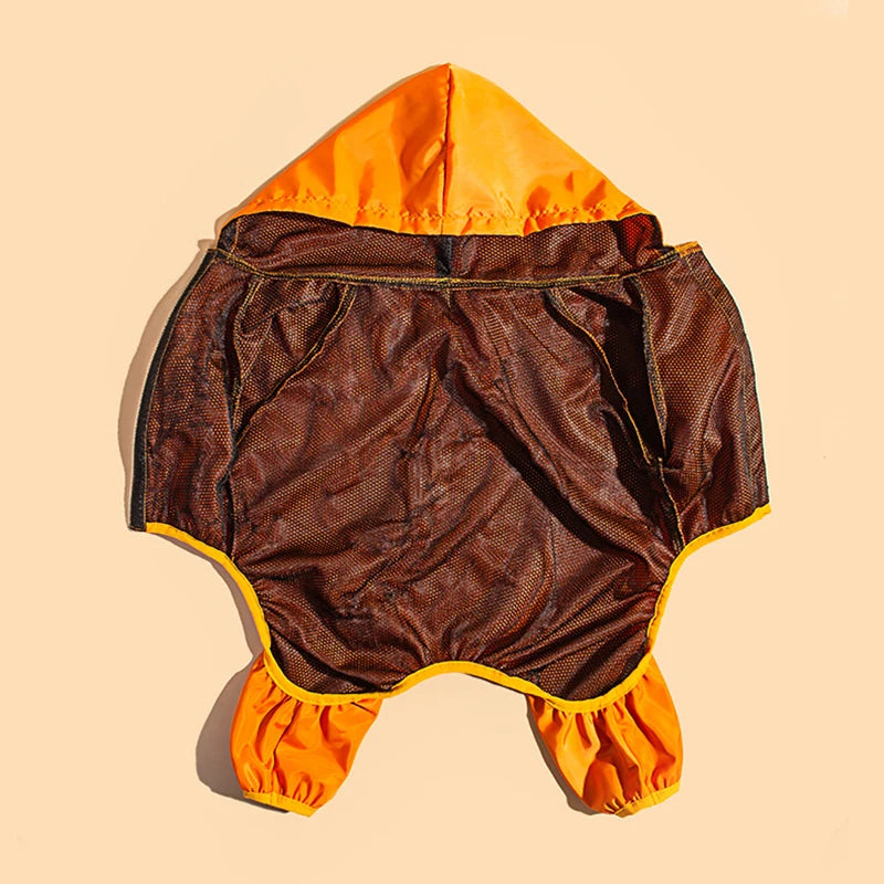Dog Clothes Four Legged Raincoats Four Seasons Outings Waterproof and Dustproof Clothes Big Dog Clothes Star Pets