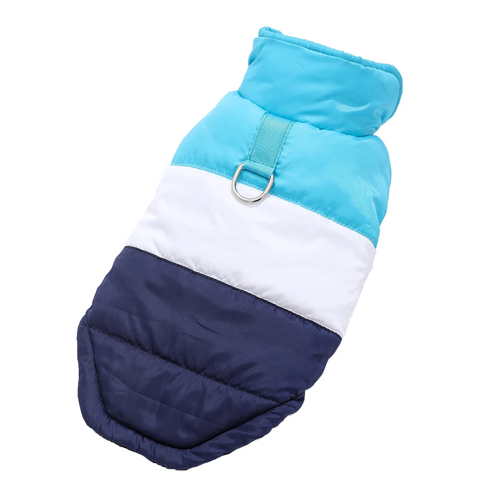 Dog Jacket Winter Windproof Warm Coat With D-Ring For Small Medium Dog Cat Puppy Yorkshire Chihuahua Pug Waterproof Pet Costume