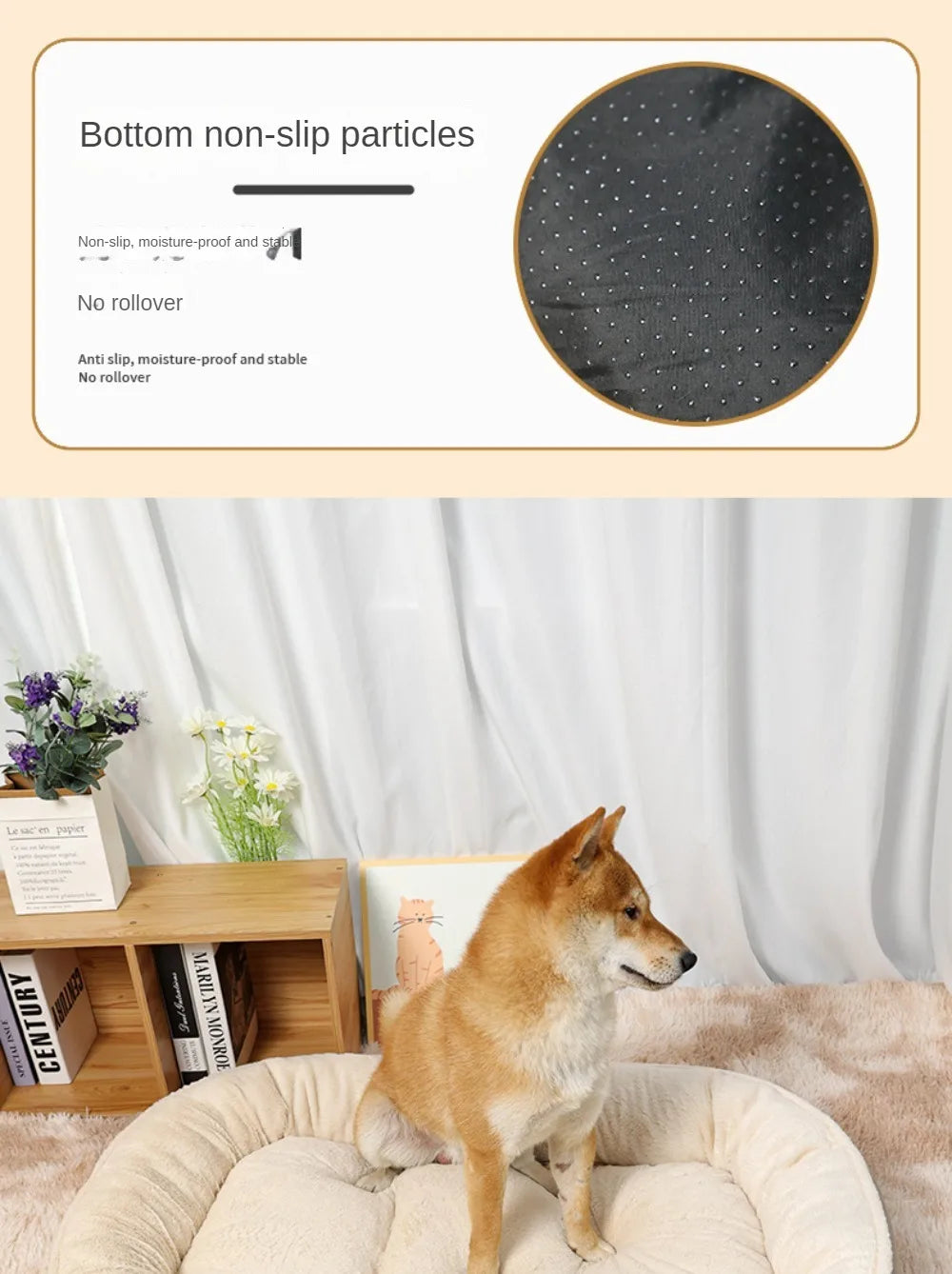 Dog kennel pet warm mat  bed four seasons universal dog mat sleeping mat small and medium-sized dog kennel thick mat.