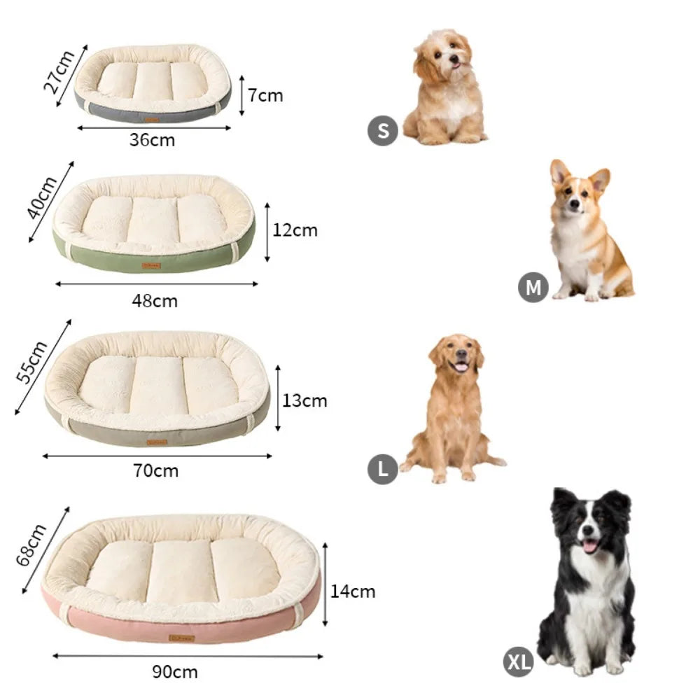 Dog kennel pet warm mat  bed four seasons universal dog mat sleeping mat small and medium-sized dog kennel thick mat.