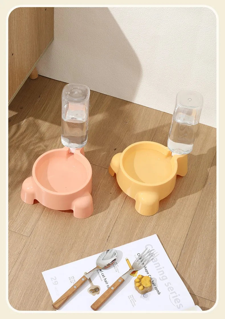 Dog Bowl Water Bottle Dog Feeder Automatic Water Bowl for Dogs Drinking Cat Feeder Bowl Pet Drinking Bowls Puppy Accessories