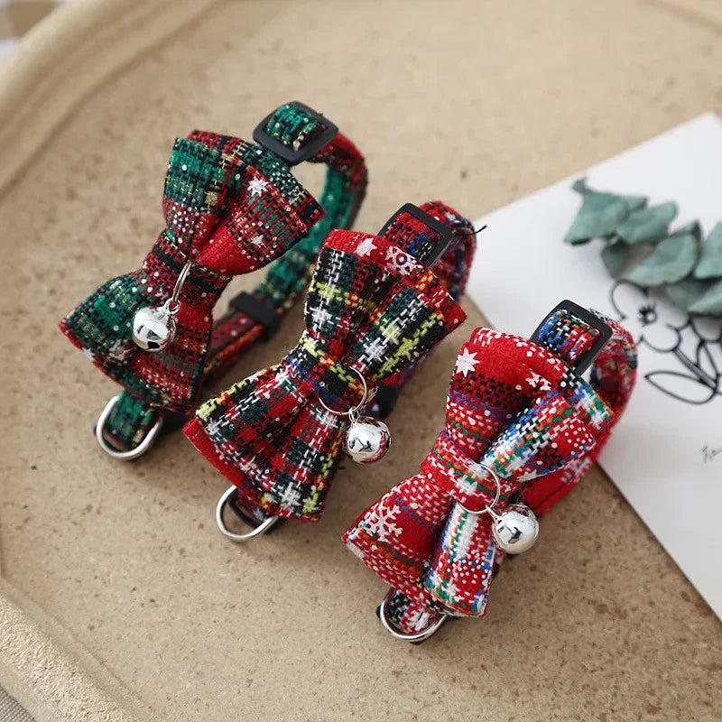 New Year Christmas Decorations Christmas Miniature Dogs Bell Collars Merry Christmas Natal Noel Gifts 2023 Navidad Xmas