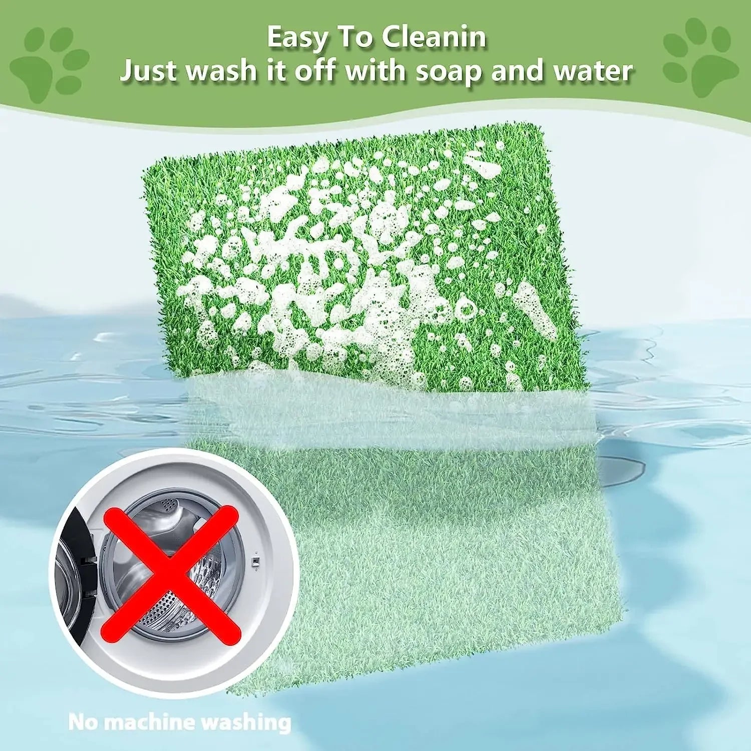 Dogs Grass for Potty Training Artificial Grass for Dogs Puppy Fake Grass Pads Large Dogs Supplies Pets Litter Rugs for Puppy