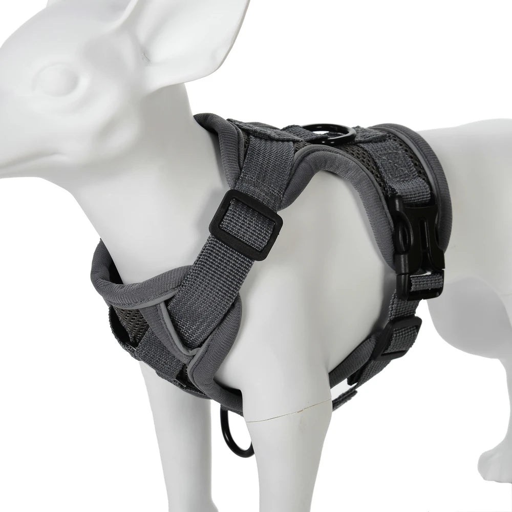 Pet Dog Leash For Small Medium Dogs Cats Hiking Reflective Puppy Adjustable Solid Harness Vest Set Chihuahua Bulldog Supplies