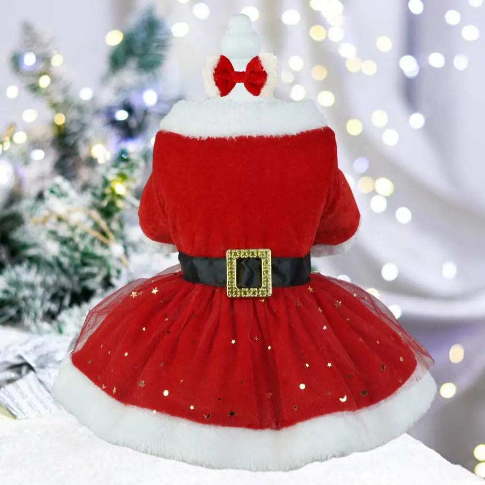 Christmas Dog Dresses,For Dogs Clothes,Pet Costume