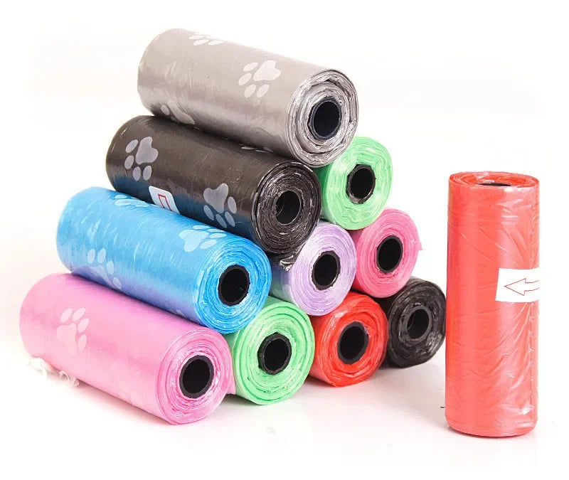 Dog Poop Bag for Dog Pets Waste Garbage Bags Carrier Biodegradable Clean-up Bag Waste Pick Up Pets Products for Dogs