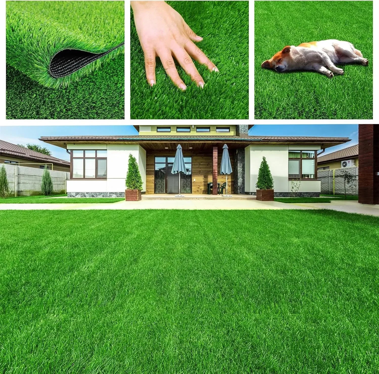Dogs Grass for Potty Training Artificial Grass for Dogs Puppy Fake Grass Pads Large Dogs Supplies Pets Litter Rugs for Puppy