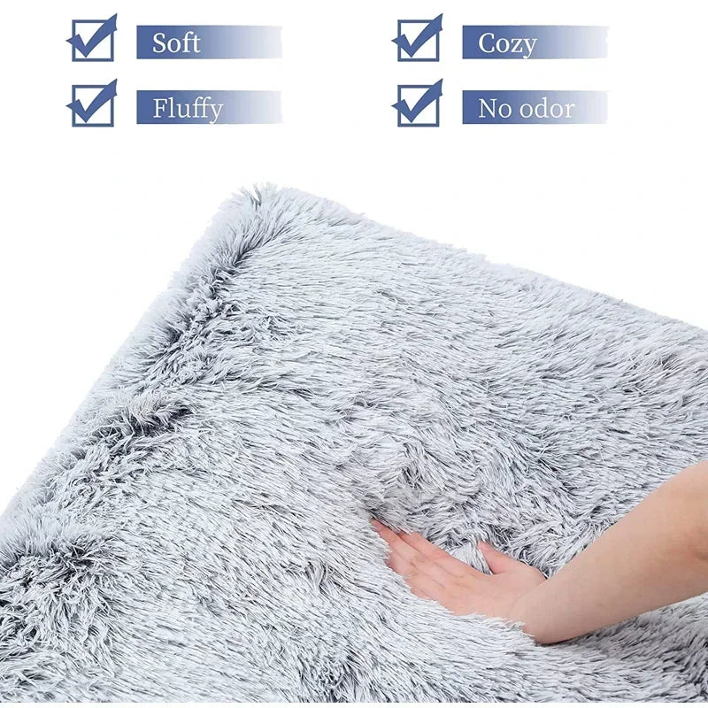Dog Bed Super Soft Plush Cat Beds for Small Medium Large Dogs Removable for Cleaning Puppy Cushion Claming Dog Beds Pet Mat