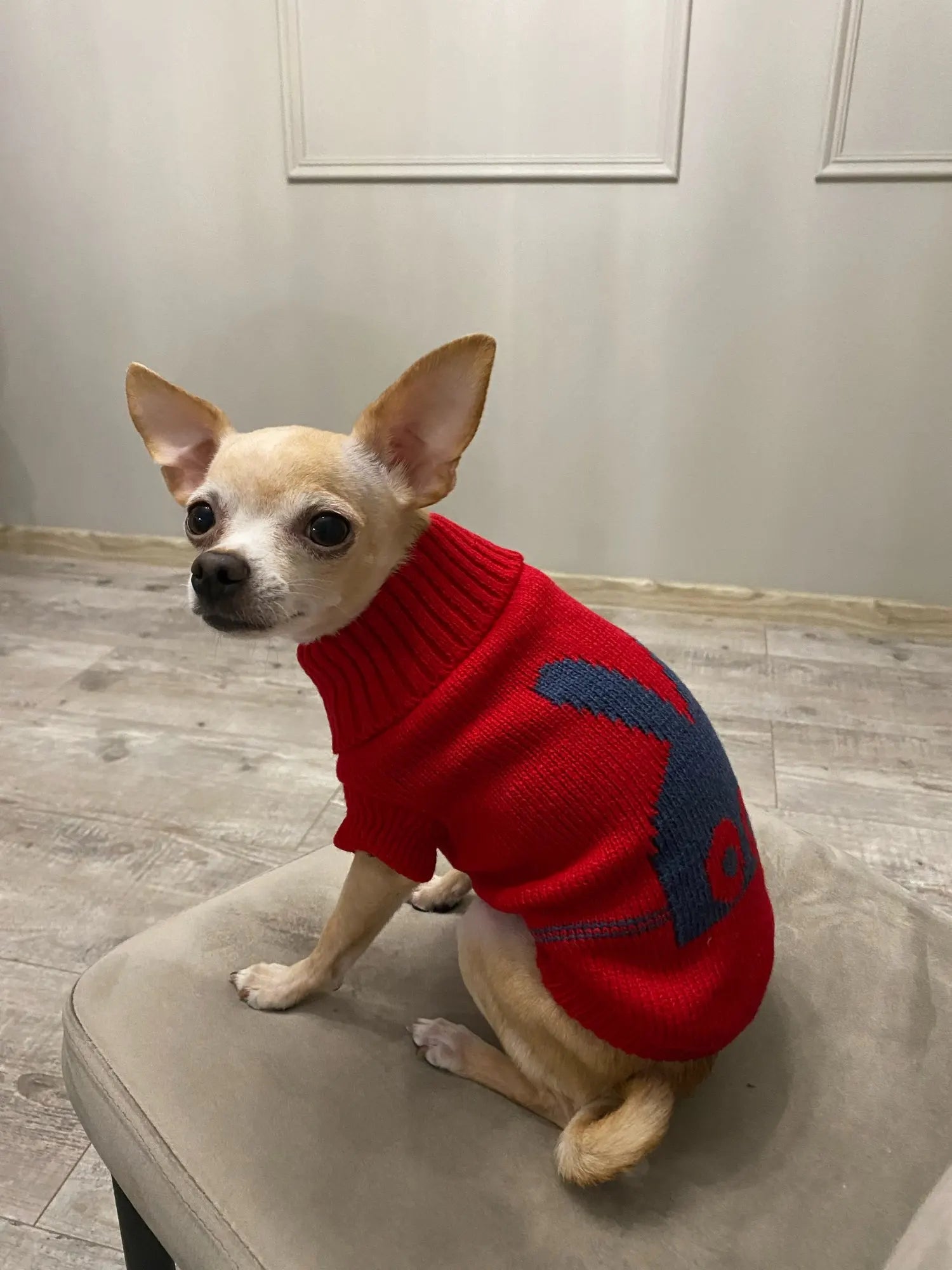 Warm Pet Dog Sweater Winter Dog Clothes for Small Medium Dogs Knitted Puppy Cat Coat Chihuahua French Bulldogs Yorkie Customes