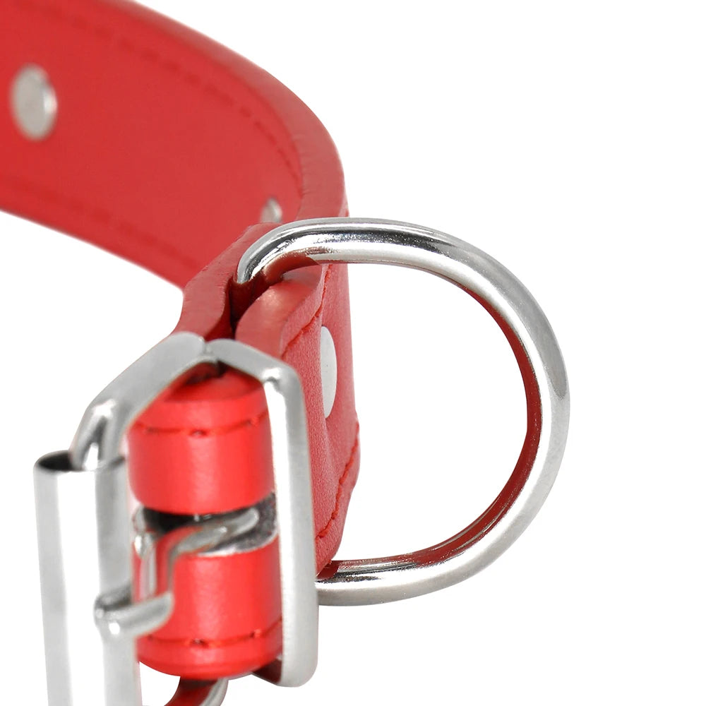 Adjustable Dog Collar Soft Leather Puppy Cat Collars Necklace Cute Bone Accessories For Small Medium Dogs Cats Chihuahua Pitbull