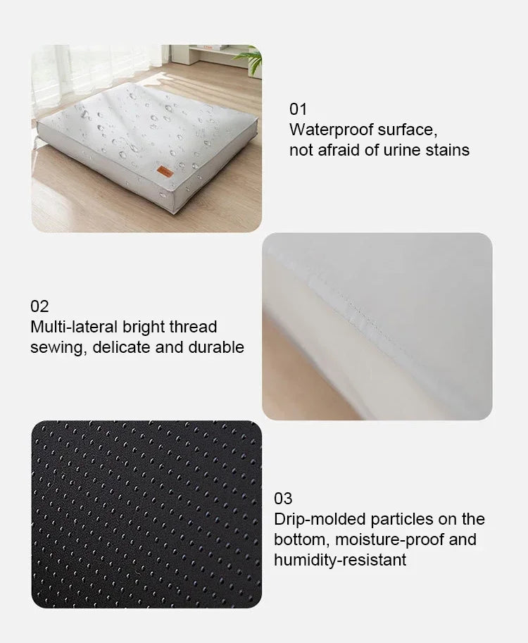 Dog Mattress Big Dog Bed Pet Sleeping Mat Small Medium Big Dog Cat Pet Sofas Beds Kennel House Pets Products Pet Bed Waterproof