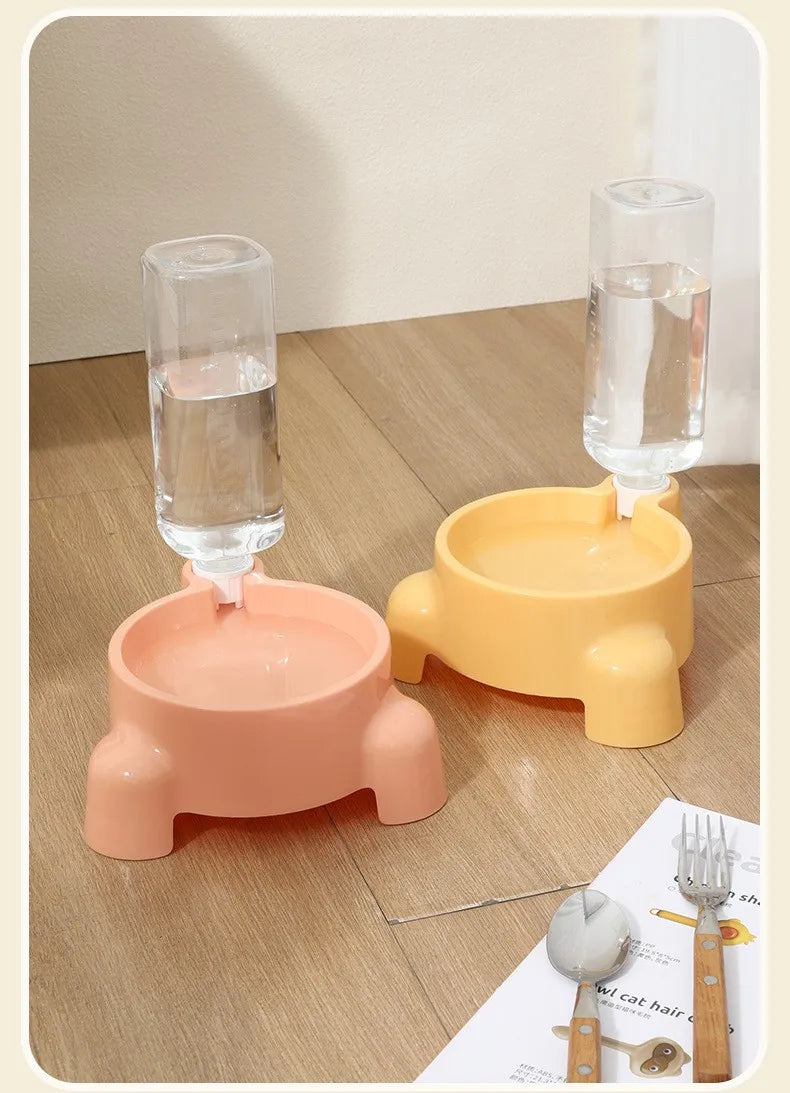 Dog Bowl Water Bottle Dog Feeder Automatic Water Bowl for Dogs Drinking Cat Feeder Bowl Pet Drinking Bowls Puppy Accessories
