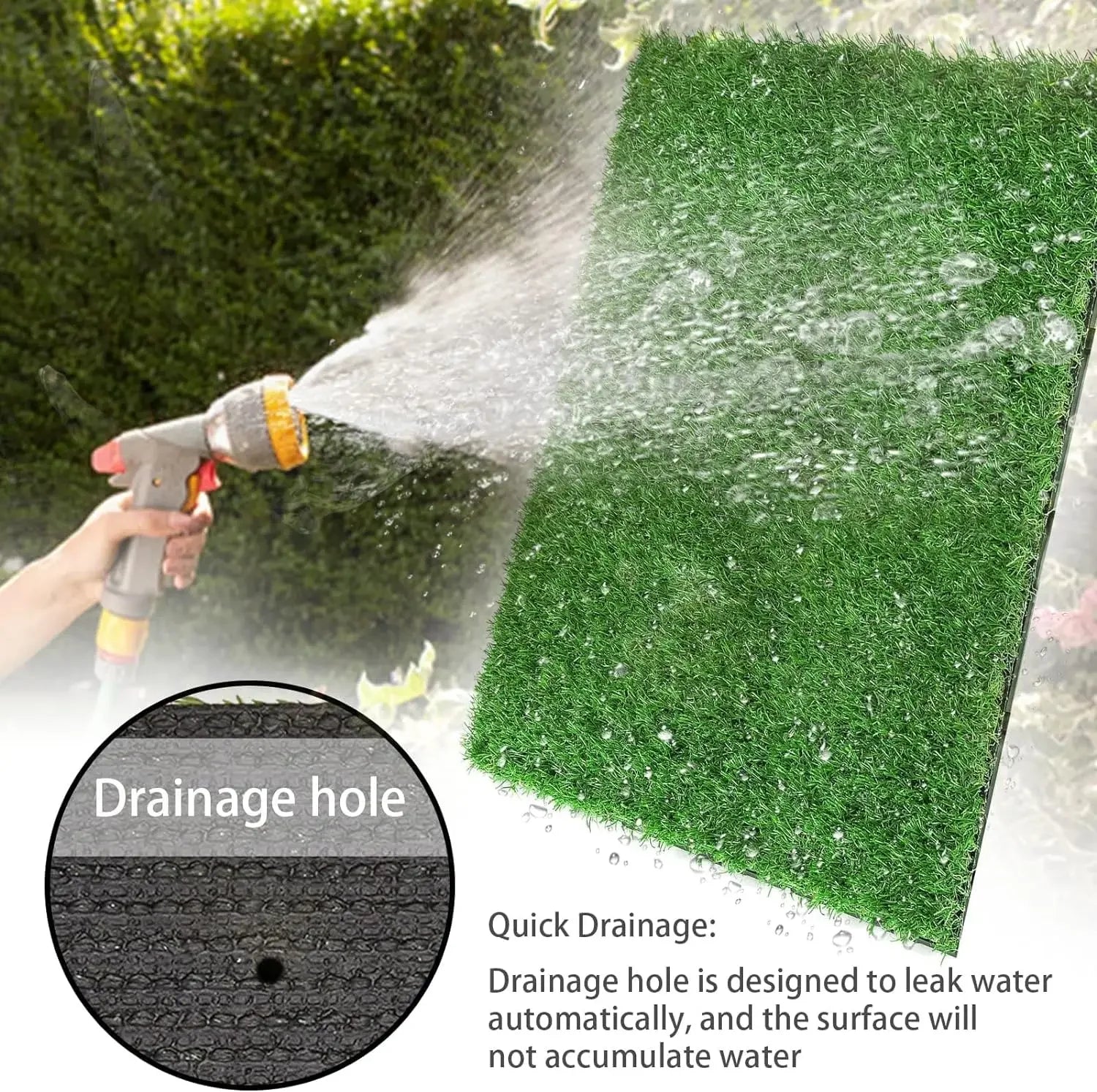 Dogs Grass for Potty Training Artificial Grass for Dogs Puppy Fake Grass Pads Large Dogs Supplies Pets Litter Rugs for Puppy